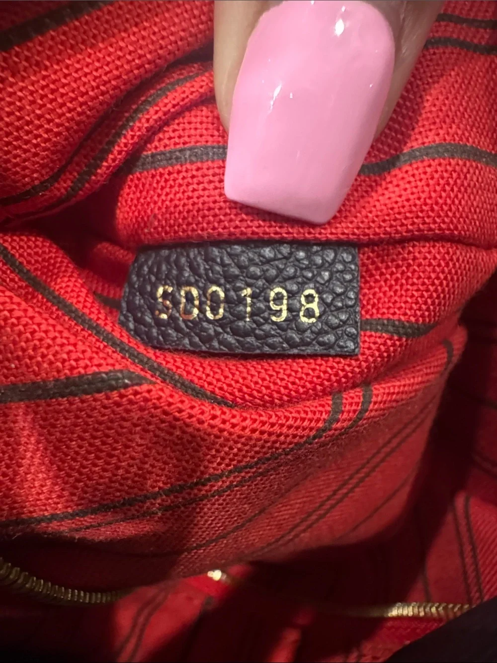 Louis Vuitton Marine Rouge  Empreinte Artsy